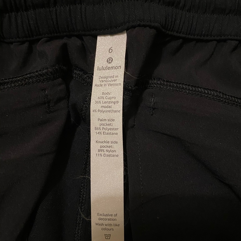 Lululemon Black Affinity Jogger - image 5